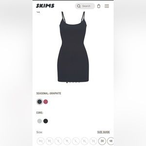 SKIMS SOFT LOUNGE SLIP DRESS
